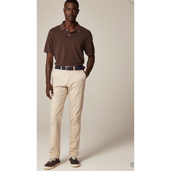 Other - J.Crew 770™ Straight‑Fit Stretch Khaki Pants Mens 34x34 Weathered Chino NWT $98